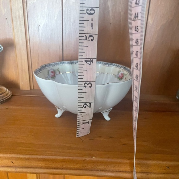 Antique Limoges France fine footed Dish 🌸 - Picture 7 of 8